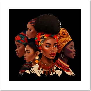 Black History Month T-Shirt Posters and Art